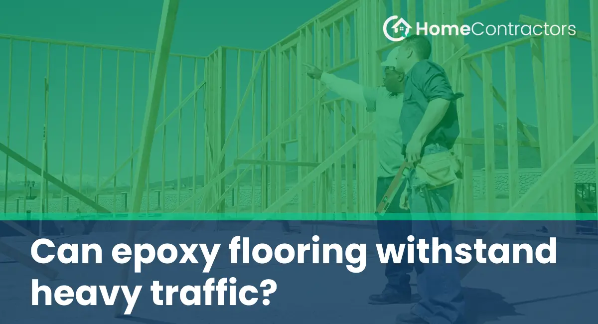 Can epoxy flooring withstand heavy traffic?