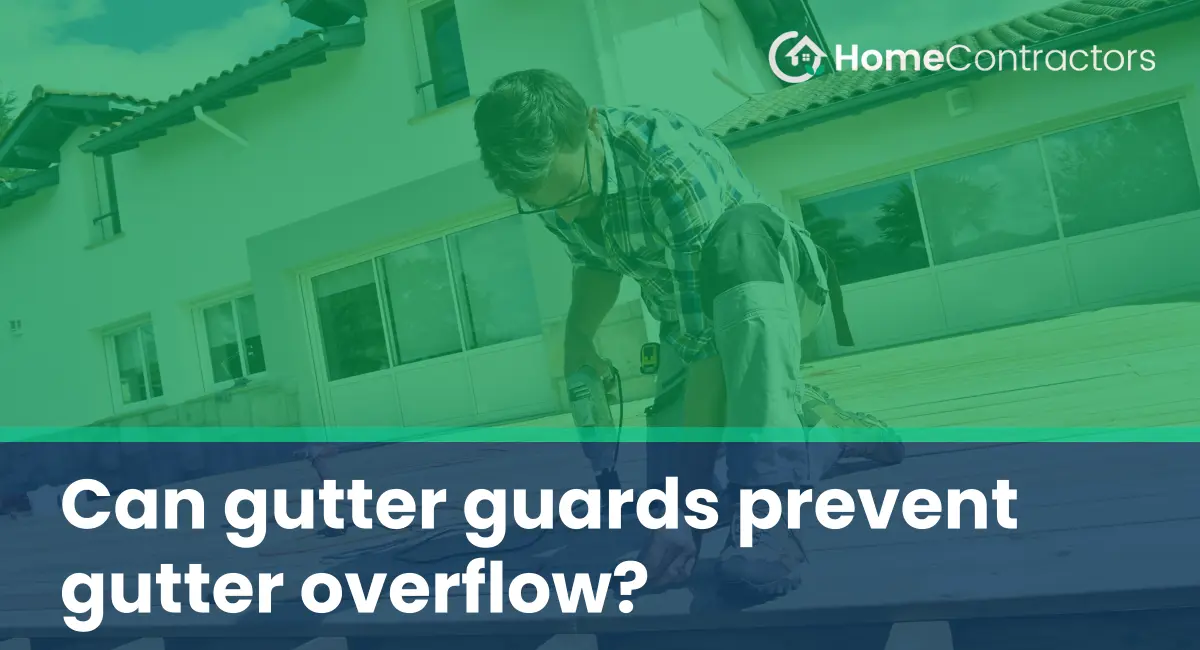 Can gutter guards prevent gutter overflow?