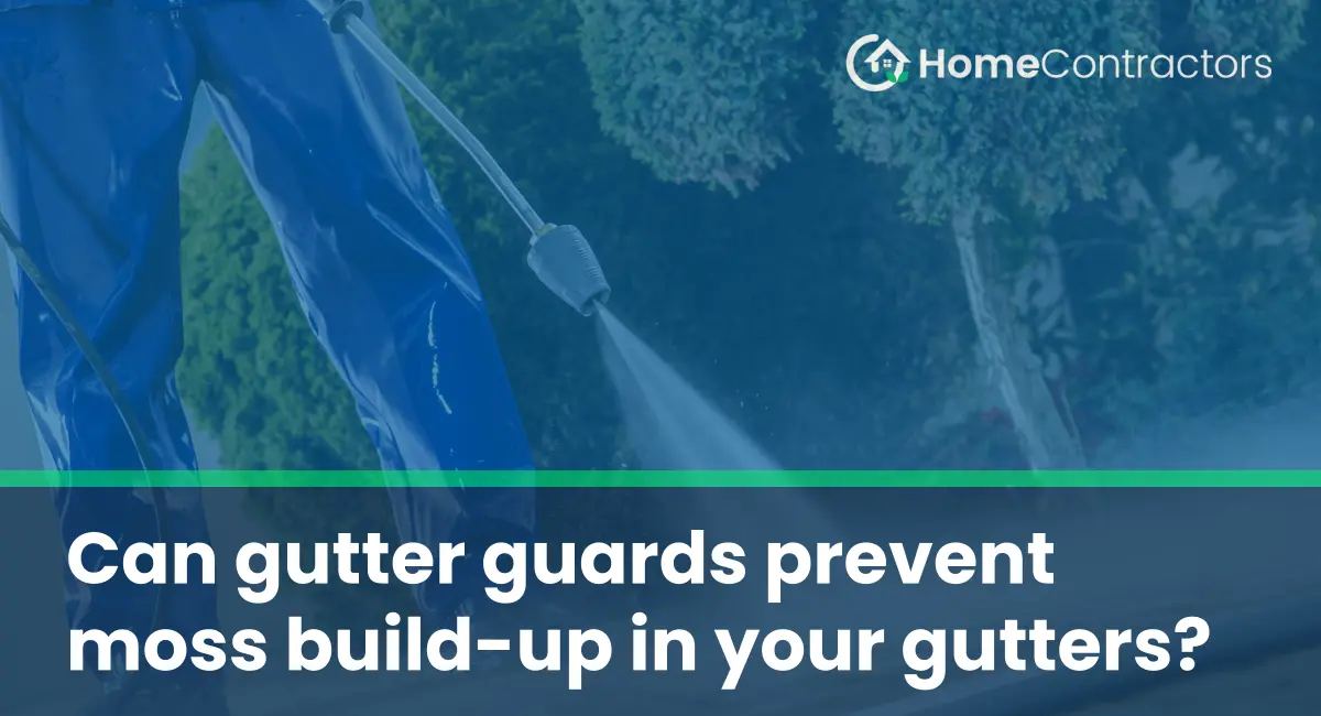 Can gutter guards prevent moss build-up in your gutters?