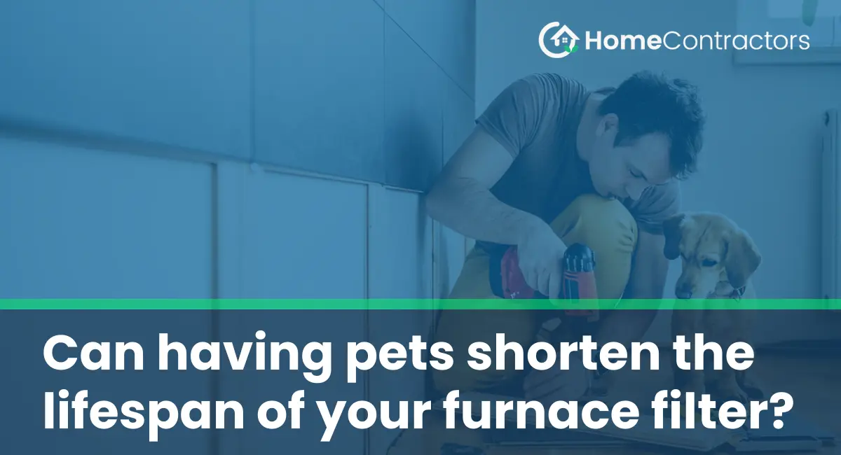 Can having pets shorten the lifespan of your furnace filter?
