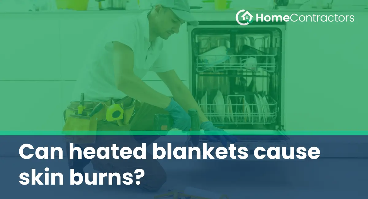 Can heated blankets cause skin burns?